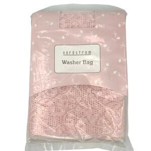 Vintage Nordstrom floral lace washer bag.